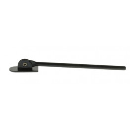 Holder for self-adhesive felts , L= 60mm, 20x10mm, shank 3,0mm