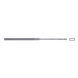 Swiss needle file,  flat L=140mm, 4,8x1,1mm, cut 0