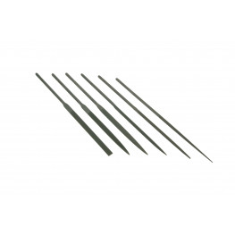 Set of swiss needle files L=40mm, cut 0  (set of 6pcs)