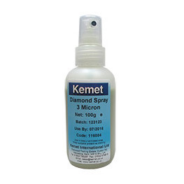 KEMET diamond spray 1/4 mic,  100g, gray