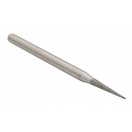 Diamond grinding point, conical, 2,5°x25mm, shank 3mm, (ET25)