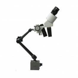 HK28 microscope, magnification 10x, with adjustable magnetic stand and lighting