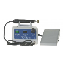 Set: control unit, FORTE III micromotor, direct extension with collet 3.00 and 2.35 mm, pedal