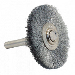 Polishing steel wire brush, wheel, pr. 51mm, st.6,0mm