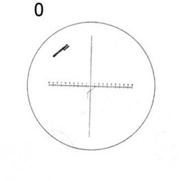Měřící kapesní lupa 7x zvětšující (28 dpt) s předsádkou 0,1,2,8, pr.23mm