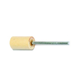 Wooden lapping bar,  soft, cylindrical 7x12mm, shank diameter 3mm