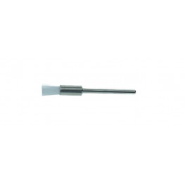 Polishing wire brush, white nylon, cylindrical 5x8mm, st.2,35mm