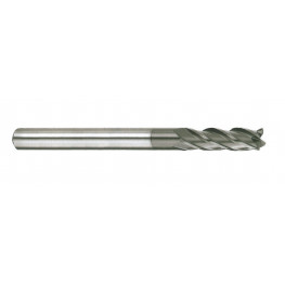 End Mill, cylindrical,  4F, diameter 10x30-75mm, shank 10mm