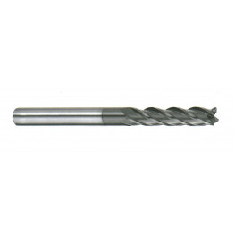 End Mill, cylindrical,  4F, diameter 8x35-100mm, shank 8mm