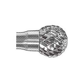 Carbide End Mill, ball  03x2,8.03-38mm, 6F, coated