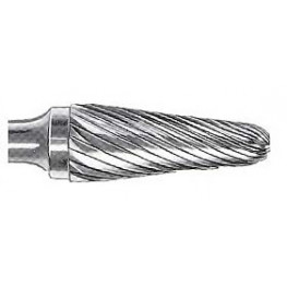 Carbide End Mill, conical with radius  8°,03x9,5.03-38mm,  3F