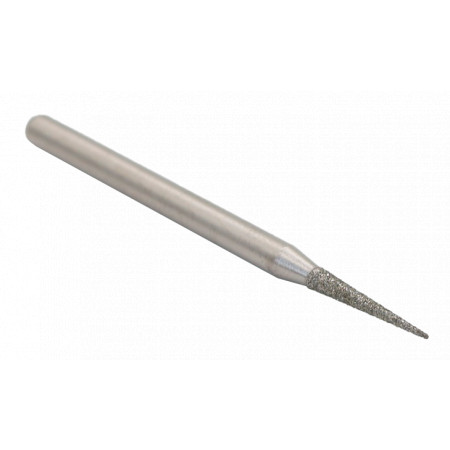 CBN grinding pin - conical 2,5°, diameter 3-64mm, shank 3mm,  D100