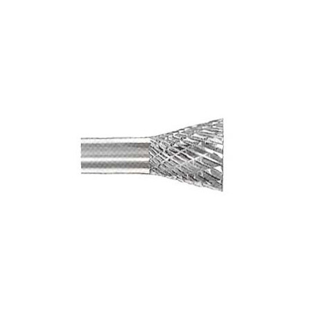 Carbide End Mill, inverted cone diameter 03x05.03-38mm, 6F