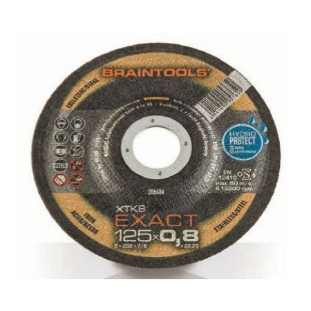 Cutting disc,  diameter115x0,8x22,23mm, INOX XTK8