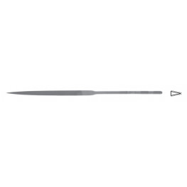 BAITER - švýcarský jehlový pilník nožový, sek 1, L=180mm