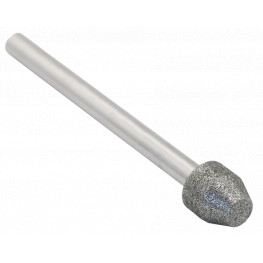 Diamond grinding point, conical, 45°, diameter 12mm, shank 6mm, (TA-612)