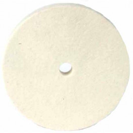 Felt disc,  150x25mm, inner diameter 20mm, soft