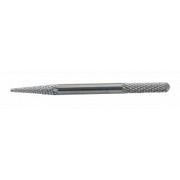 Carbide End Mill, 2 in 1, diameter   3,0mm, cone / cylindrical with a radius, shank 3mm, diamond (cut)