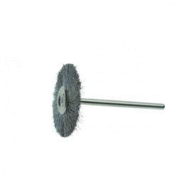 Diamond grinding and polishing circular brush, diameter 22mm, shank 3,00mm, wire strength 0,25mm, #800