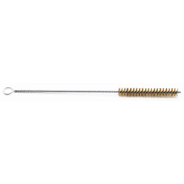 Cylindrical brush 10x100/500 - brass wire
