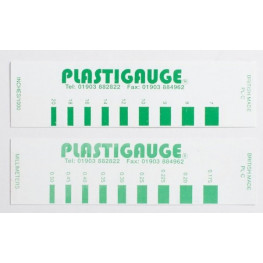 Sparoměrka PLASTIGAGE, barva zelena  0,175 - 0,5 mm
