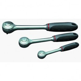 Ratchet with 2 component handle 3/8" 72 tooth