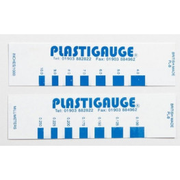Sparoměrka PLASTIGAGE, barva modrá 0,1 - 0,25