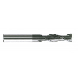 End Mill, cylindrical,  2F, diameter 5x20-60mm, shank 6mm