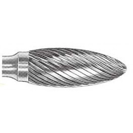 Carbide End Mill, flame 8x19.06-63mm, 3F