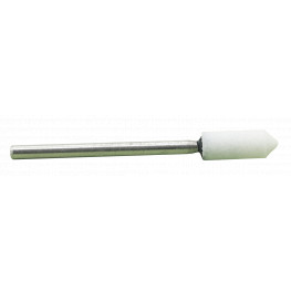 Abrasive cylindrical wheel-cone to the tip diameter 6x16mm, shank 3mm, 60°, BK