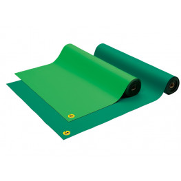 Antistatická gumová pracovní podložka EPA, SG-100 1m/10m/2mm (š/d/t), barva tmavě zelená