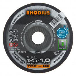 Cutting disc,  TOPLine, diameter125x1,5x22,23mm, XT24 A24P