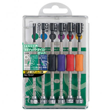 Set of screwdrivers type TD57 (251383)