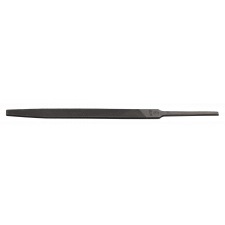 BAITER-švýcarský dílenský pilník plochý zůžený 10x1,5x100mm, bez rukojeti
