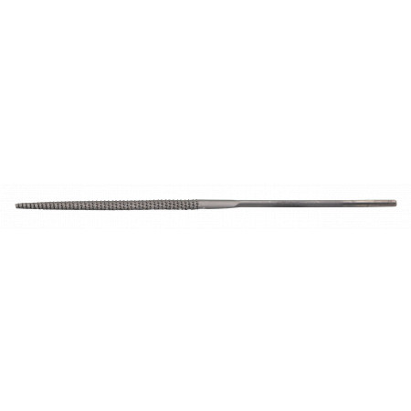 BAITER-švýcarský pilník půlkulatý - rašple, 6,2x2,5mm, L=140mm, sek 4