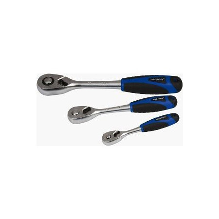 Ratchet with 2 component handle 1/4" 72 tooth