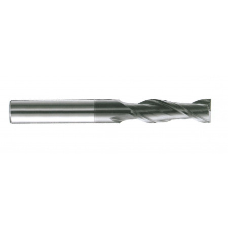 End Mill, cylindrical,  2F, diameter 4x16-60mm, shank 6mm